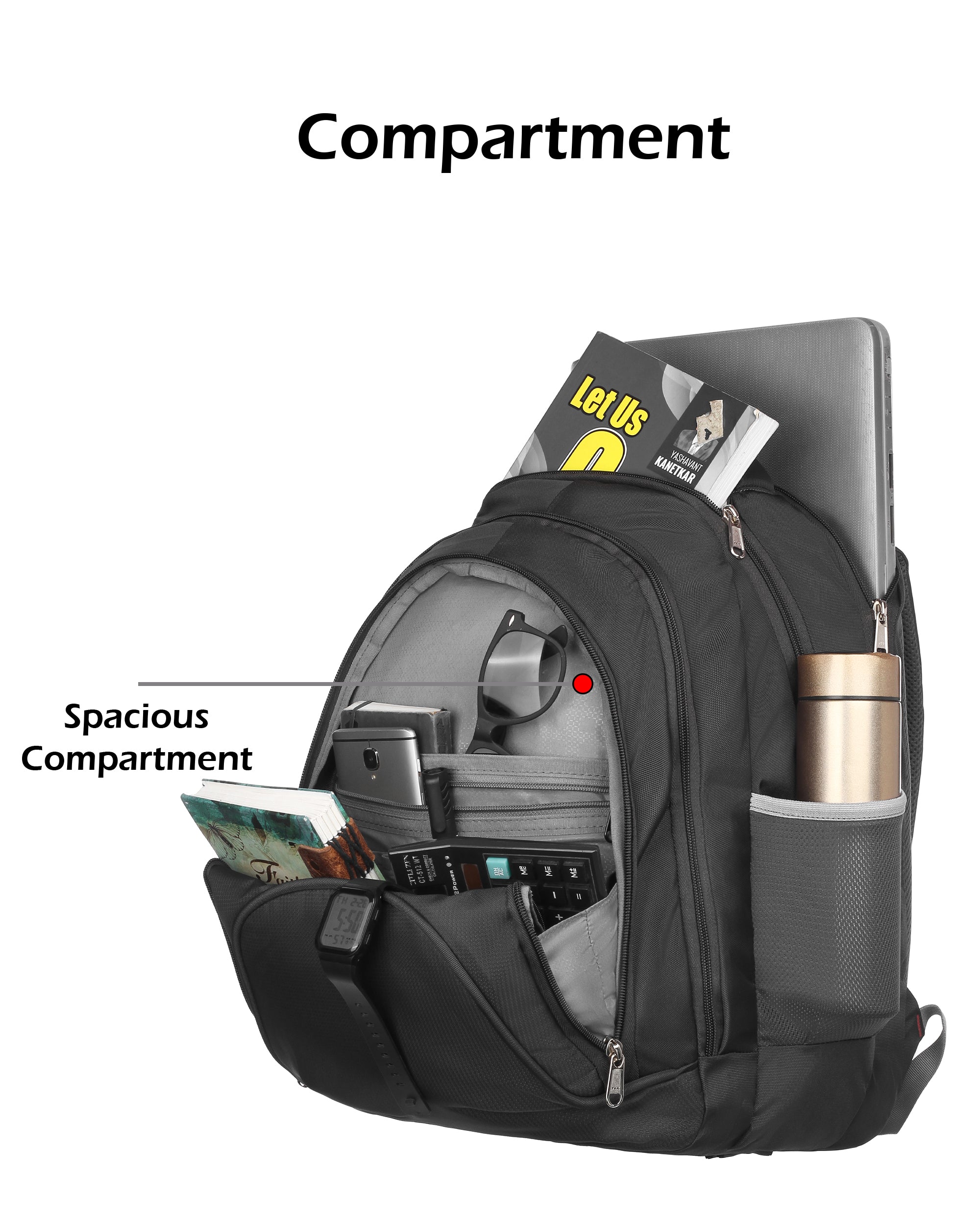 Dhariwal Backpack for Men & Women | Office, Travel, School, College bag| 45L  BP-232