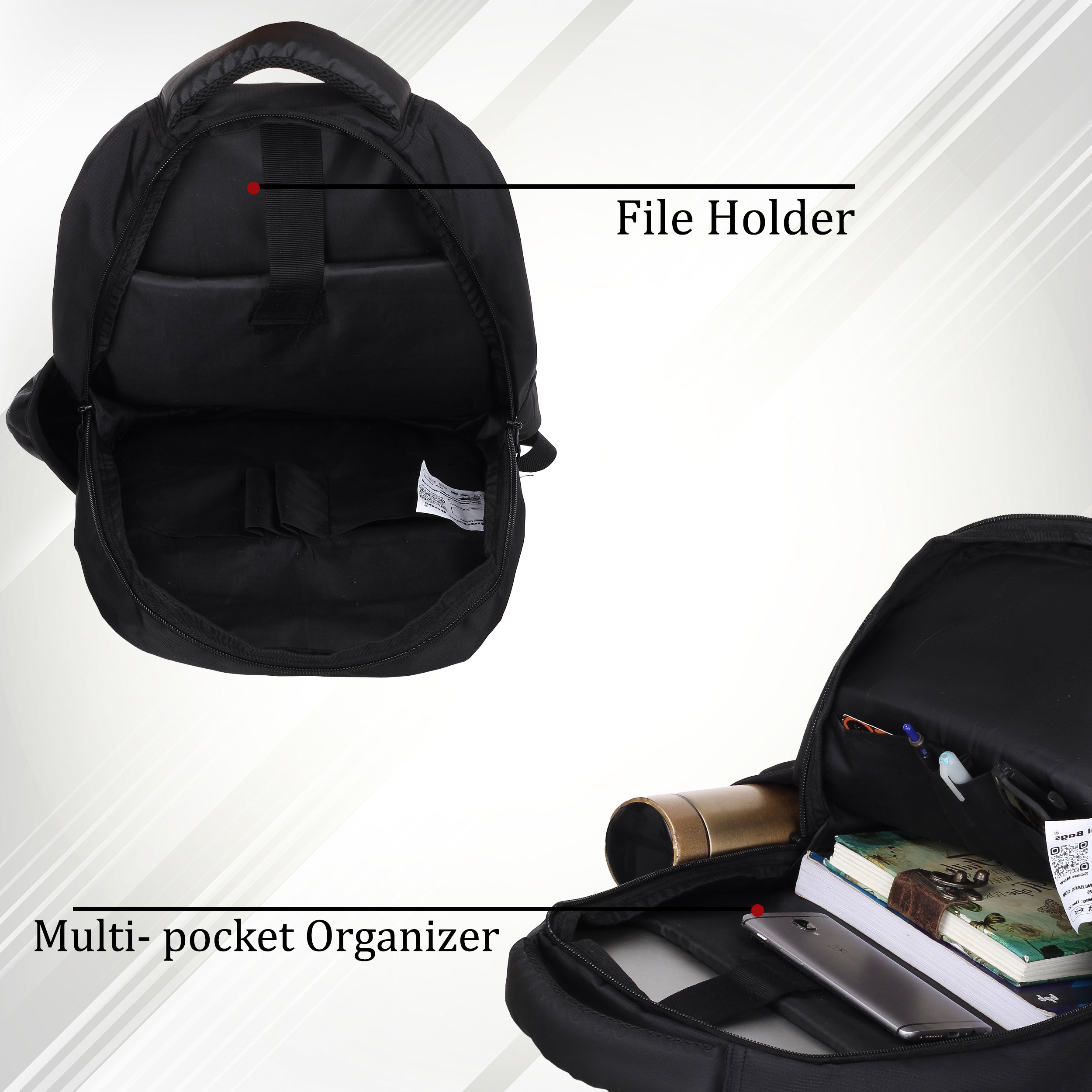 Dhariwal 30L LB-114 Laptop Backpack With Suitcase Sleev