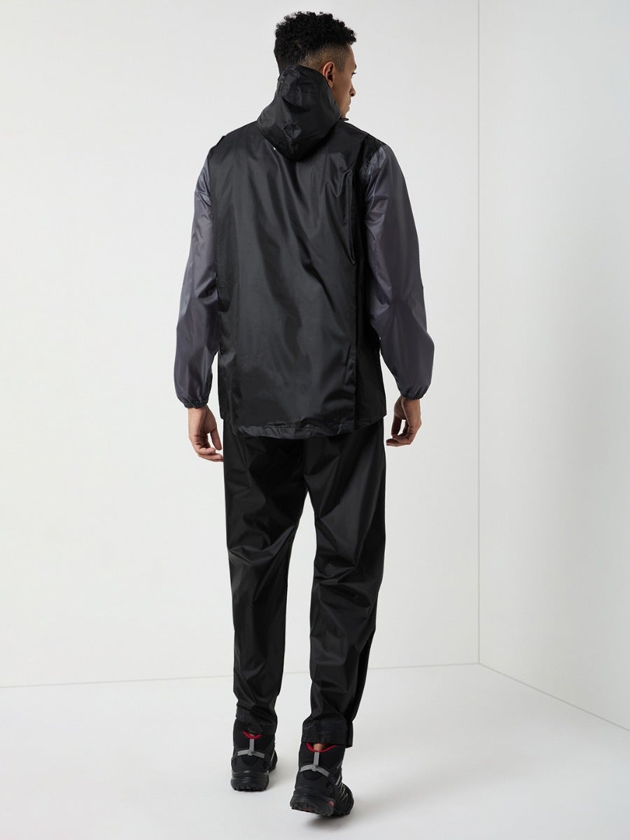 Wildcraft Men 2 Tone Bag Pro Rain Coat Cheater Suit  (43136/7)