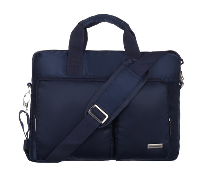 File Messenger Bag 16 Inch Brown Faux Leather Office Bag | Laptop Bag for Men EB-620