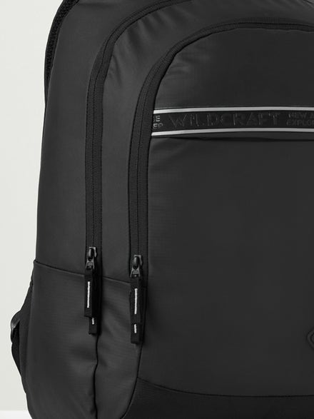 Wildcraft Dark Edition 30L Pro Laptop Backpack-Black