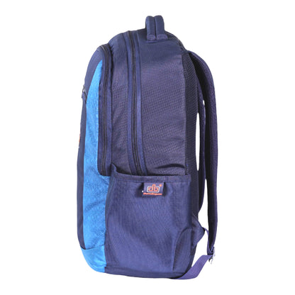 Dhariwal Unisex Dual Compartment Laptop Backpack With Back Air Flow Cushion 18L LB-109