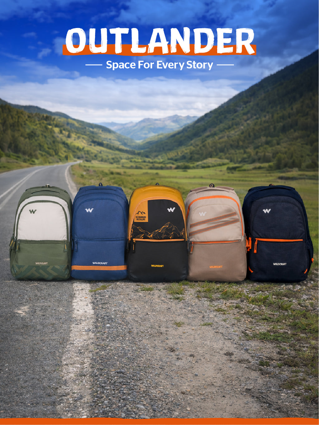 Wildcraft Outlander 35 Laptop  Backpack Bag for Men & Women