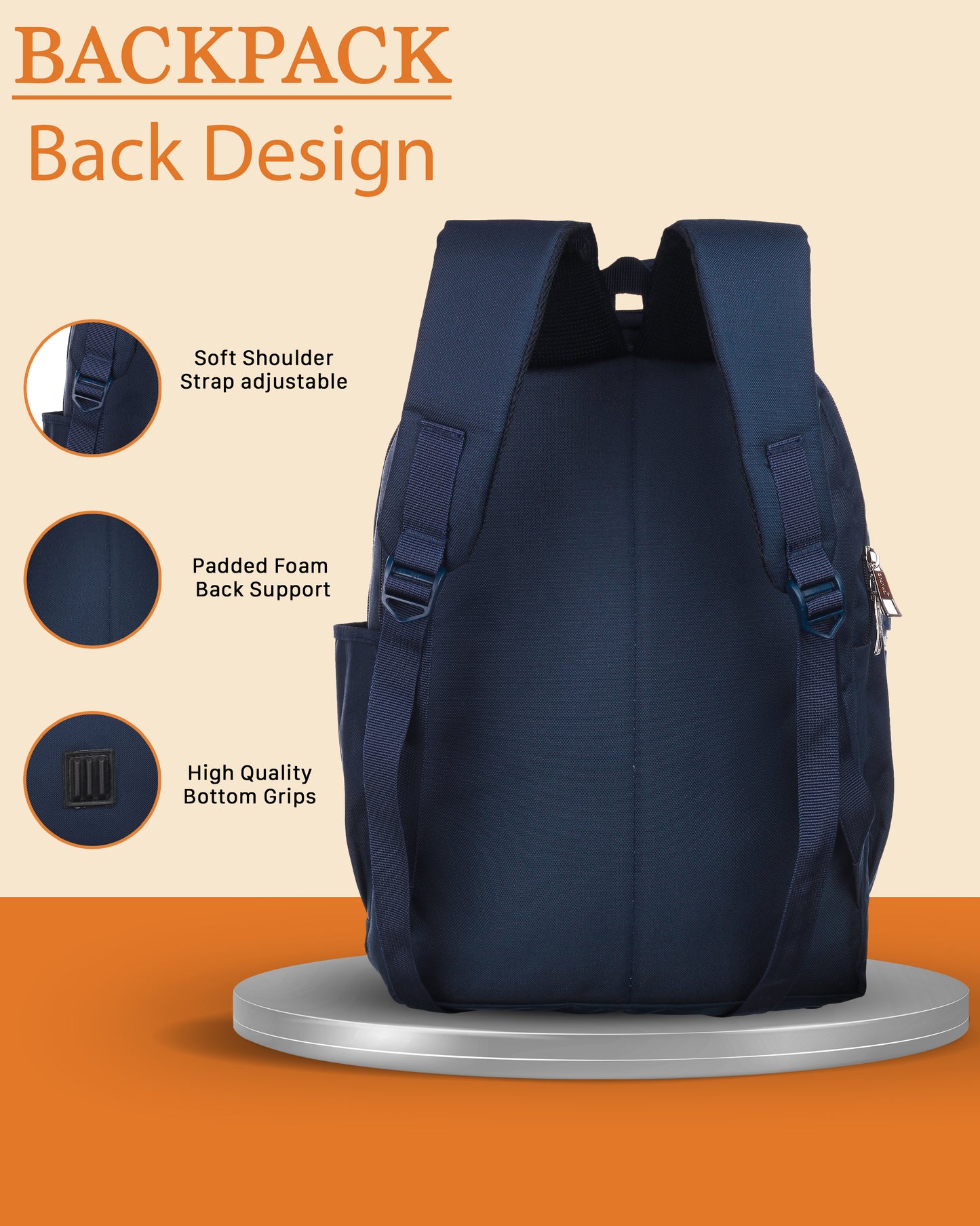 Dhariwal Backpack for Men & Women | Office, Travel, School, College bag| 33L BP -241