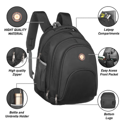Dhariwal Backpack for Men & Women | Office, Travel, School, College bag| 45L  BP-232