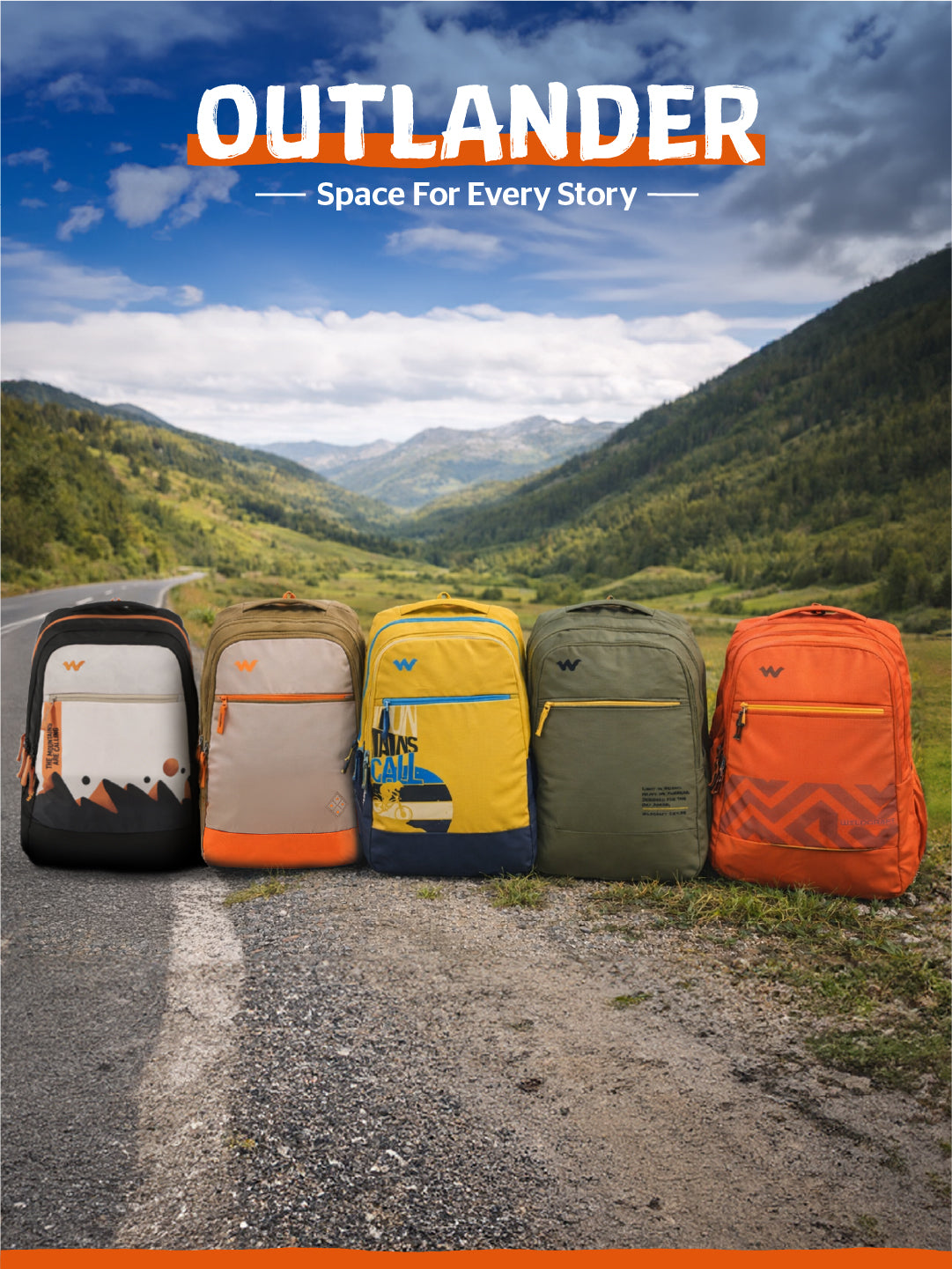 Wildcraft Outlander 40 L Laptop  Backpack Bag for Men & Women