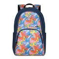 Arctic Fox Color Splash  School Backpack for Boys and Girls -34 Liters (Dark denim)