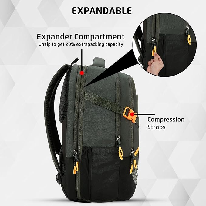 SAFARI Expand 14 Large 43 L Laptop Backpack