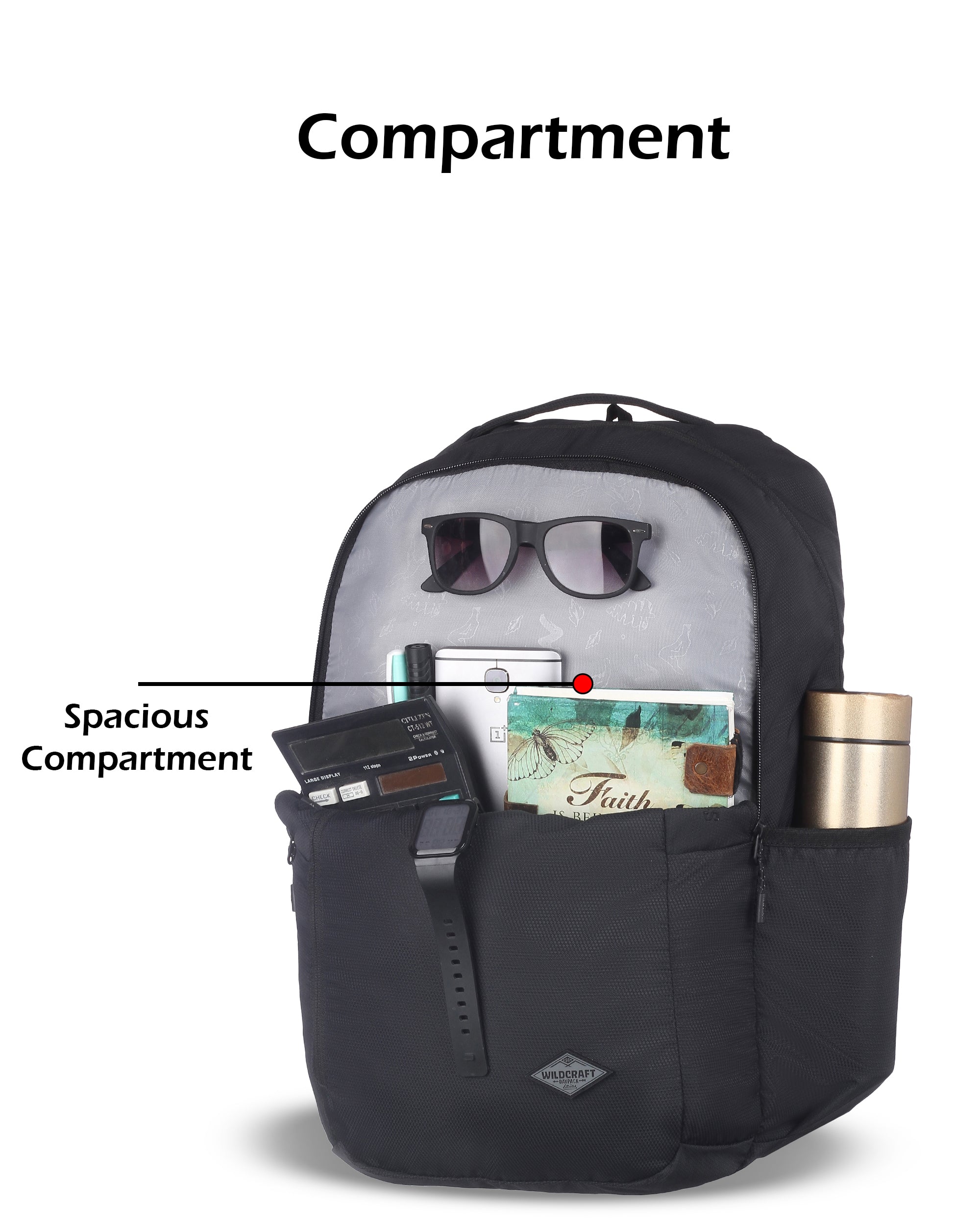 Wildcraft Sierra Laptop Backpack For Men & Women