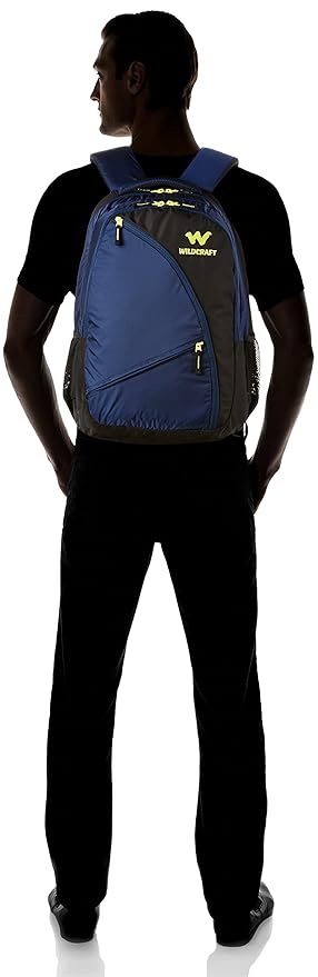 Wildcraft Turnaround Polyester Blue Laptop Backpack-35L