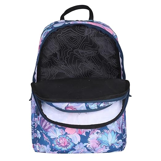 Arctic Fox Blossom  School Backpack for Boys and Girls -  Dark Denim 22 Ltr