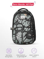 Genie  Morphi Laptop School Backpack  For Girls |19 Inch-36 L