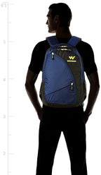 Wildcraft Turnaround Polyester Blue Laptop Backpack-35L