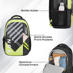 SAFARI Triplex 7 Armor Base, File holder, Rain Cover Backpack-37 L