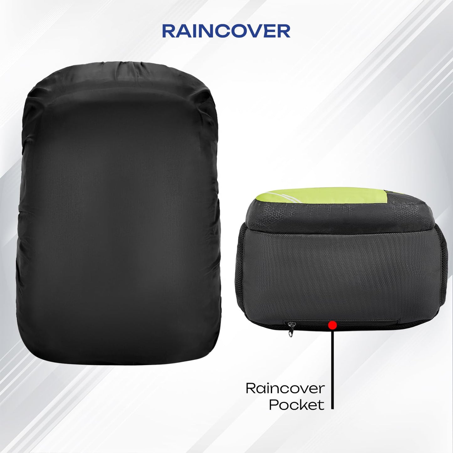 SAFARI Triplex 7 Armor Base, File holder, Rain Cover Backpack-37 L