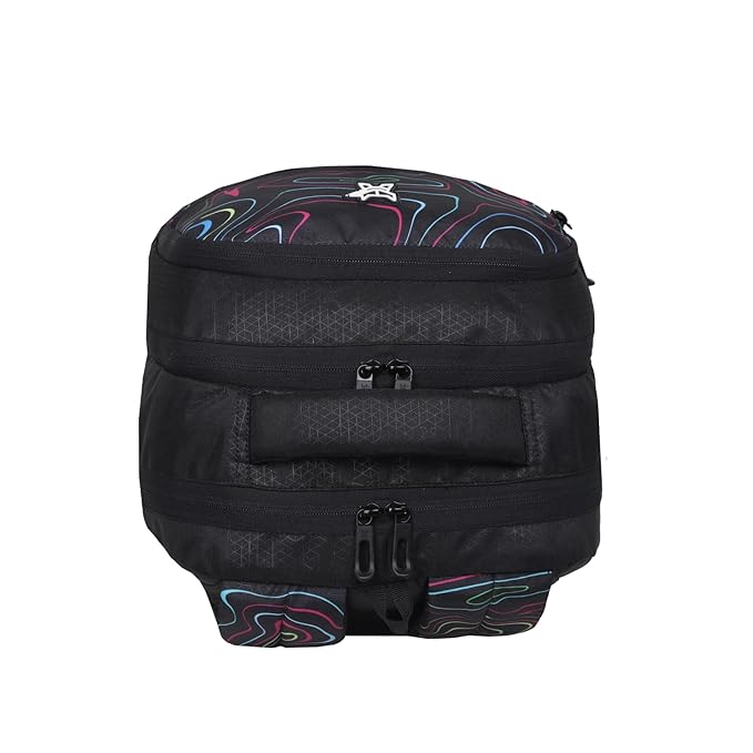 Arctic Fox Color Strike Black 37 Liters, 15.6 inch Laptop Backpack for Men and Women