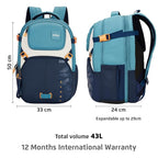 SAFARI Expand 13  Large 43 L Laptop Backpack