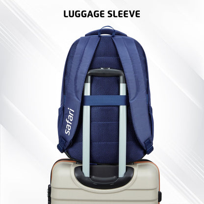 SAFARI Aura 3  Antitheft ,Trolley Sleeve & Laptop Backpack -37 L