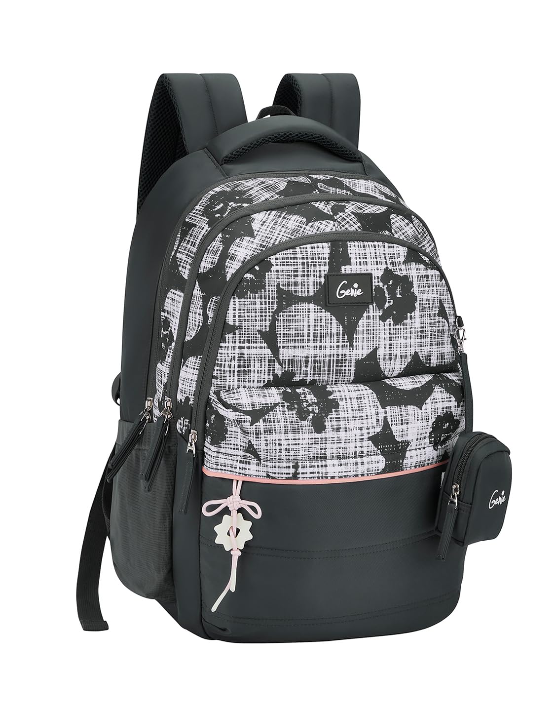 Genie Quilsy Backpack For Girls |19 Inch-40 Litres