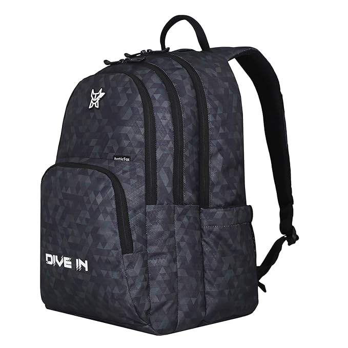 Arctic Fox Trisiac 34 Liters School Backpack for Boys and Girls