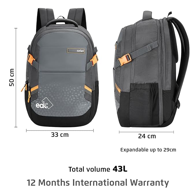 SAFARI Expand 14 Large 43 L Laptop Backpack