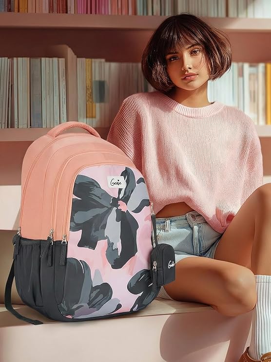 Genie 36 L Nightfern Backpack For Girls |19 Inch - Blue