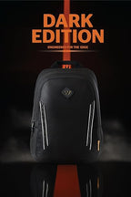 Wildcraft 3 Compartments Dark Edition 45 L PBP Backpack, Black