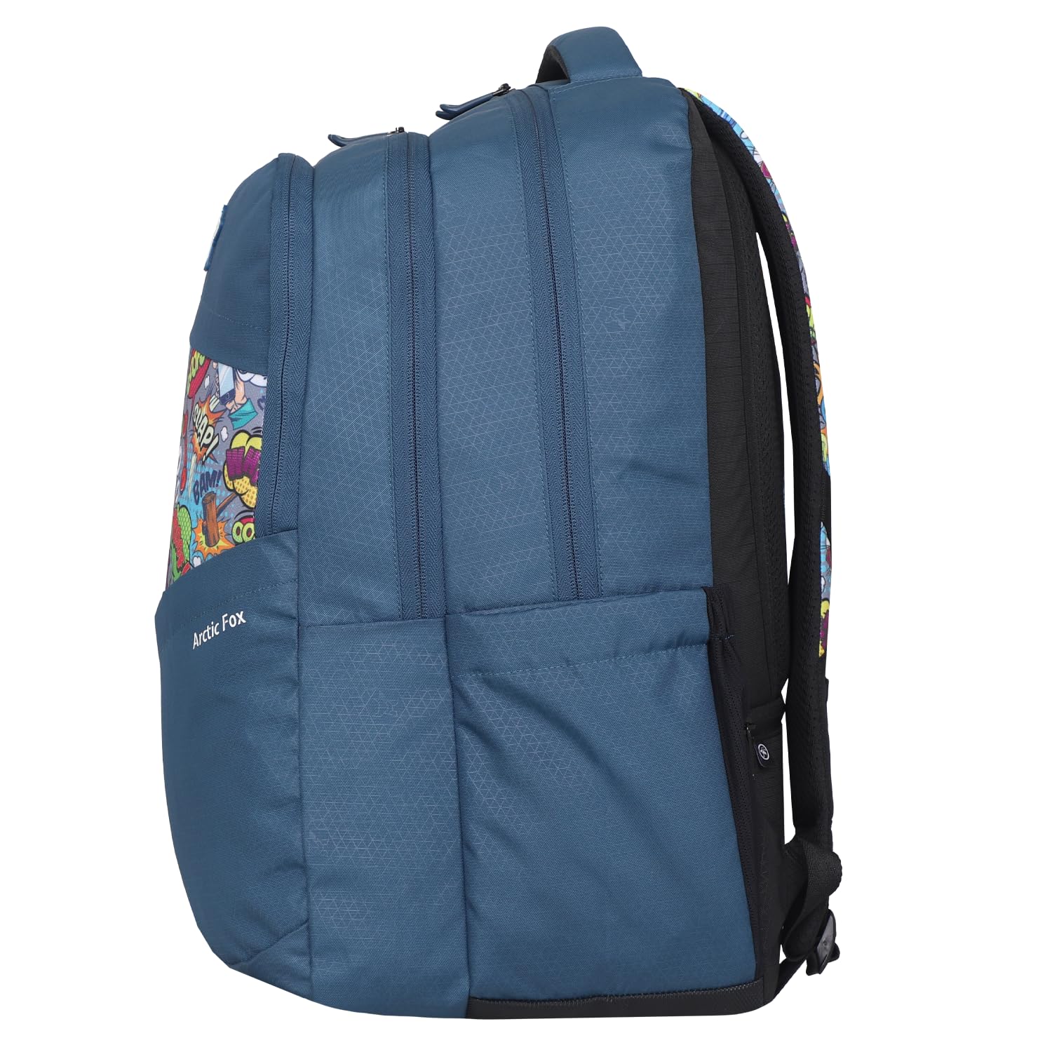 Arctic Fox Buffoon  15.6 inch Laptop Backpack for Men and Women -37 Liters (Dark denim)