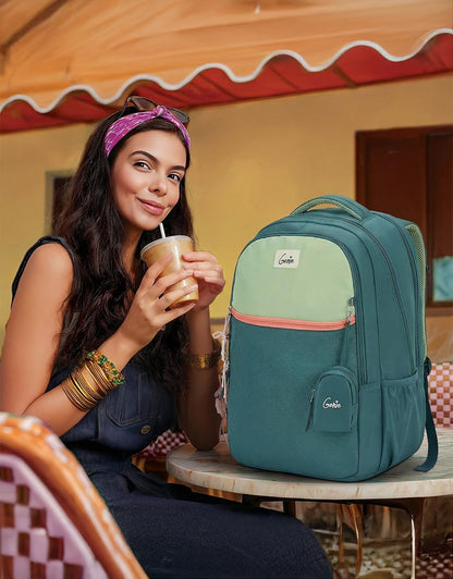 Genie Twist Backpack For Girls |19 Inch-40 Litres