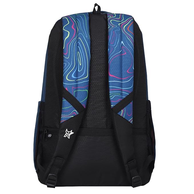 Arctic Fox Color Strike Black 37 Liters, 15.6 inch Laptop Backpack for Men and Women