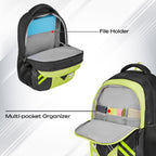 SAFARI Triplex 7 Armor Base, File holder, Rain Cover Backpack-37 L