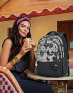 Genie Quilsy Backpack For Girls |19 Inch-40 Litres