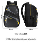 SAFARI Aura 3  Antitheft ,Trolley Sleeve & Laptop Backpack -37 L