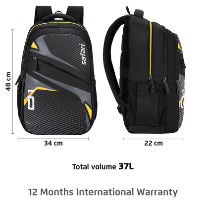 SAFARI Aura 3  Antitheft ,Trolley Sleeve & Laptop Backpack -37 L