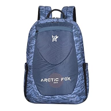 Arctic Fox Samurai Black Laptop Backpack-35 Ltr