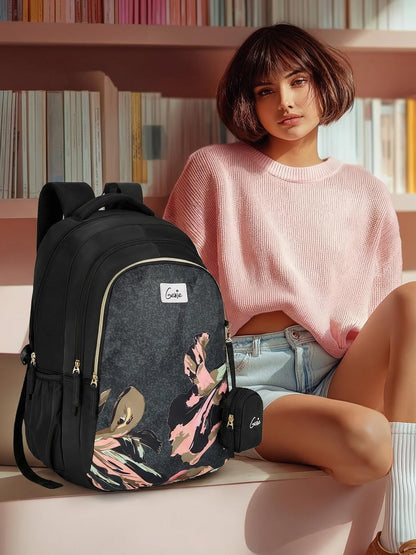 Genie Seabloom Backpack For Girls |19 Inch - 36 L