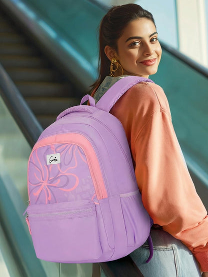 Genie Rosalin Backpack For Girls |19 Inch-36 Litres