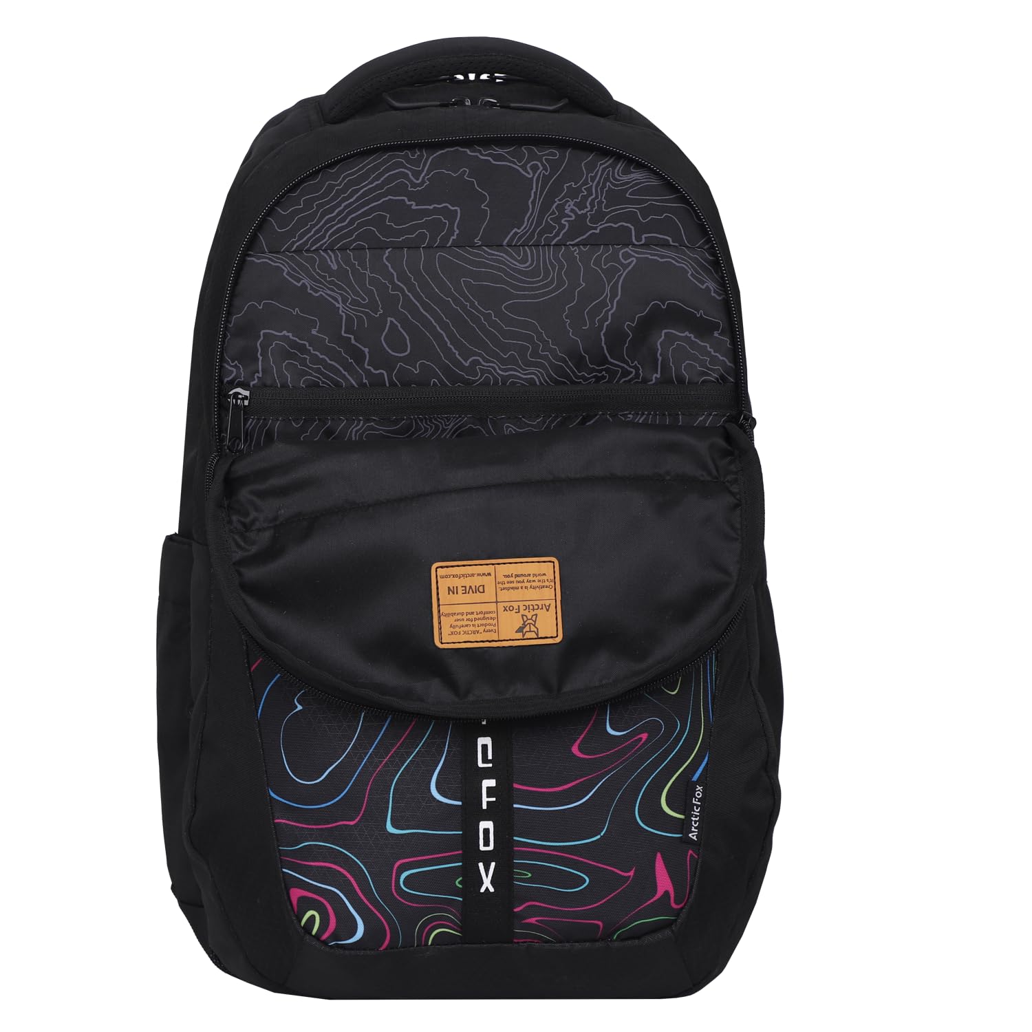 Arctic Fox Color Strike 15.6 inch Laptop Backpack for Men and Women- 37 Liters