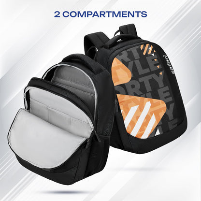 SAFARI Duplex 5 Armor Base, File holder, Rain Cover Backpack -32 L (Black)