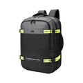 Gear Turbo 3 19"/40L Anti Theft Laptop Backpack with Raincover | Laptop backpack | Travel Backpack | College Bag For Men/Women (Black - Grey)