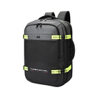 Gear Turbo 3 19"/40L Anti Theft Laptop Backpack with Raincover | Laptop backpack | Travel Backpack | College Bag For Men/Women (Black - Grey)