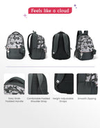 Genie Quilsy Backpack For Girls |19 Inch-40 Litres