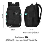 SAFARI  Expand 16  Large 43 L Laptop Backpack