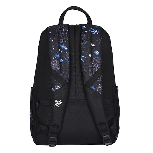 Arctic Fox Galaxy School Backpack for Boys and Girls-22 Ltr