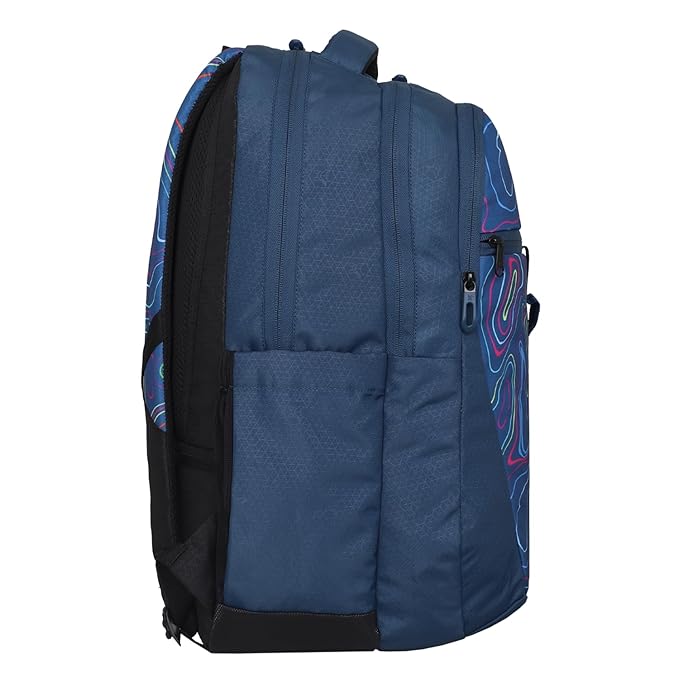 Arctic Fox Color Strike Black 37 Liters, 15.6 inch Laptop Backpack for Men and Women