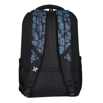 Arctic Fox Quantum  School Backpack for Boys and Girls -  33 Liters (BLACK)
