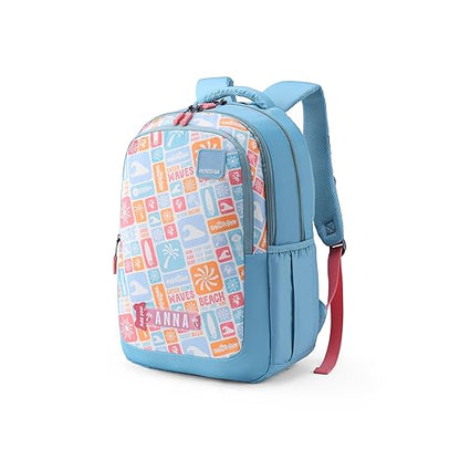 American Tourister Ollie 4.0  32.5 Ltrs, Backpack (Blue)