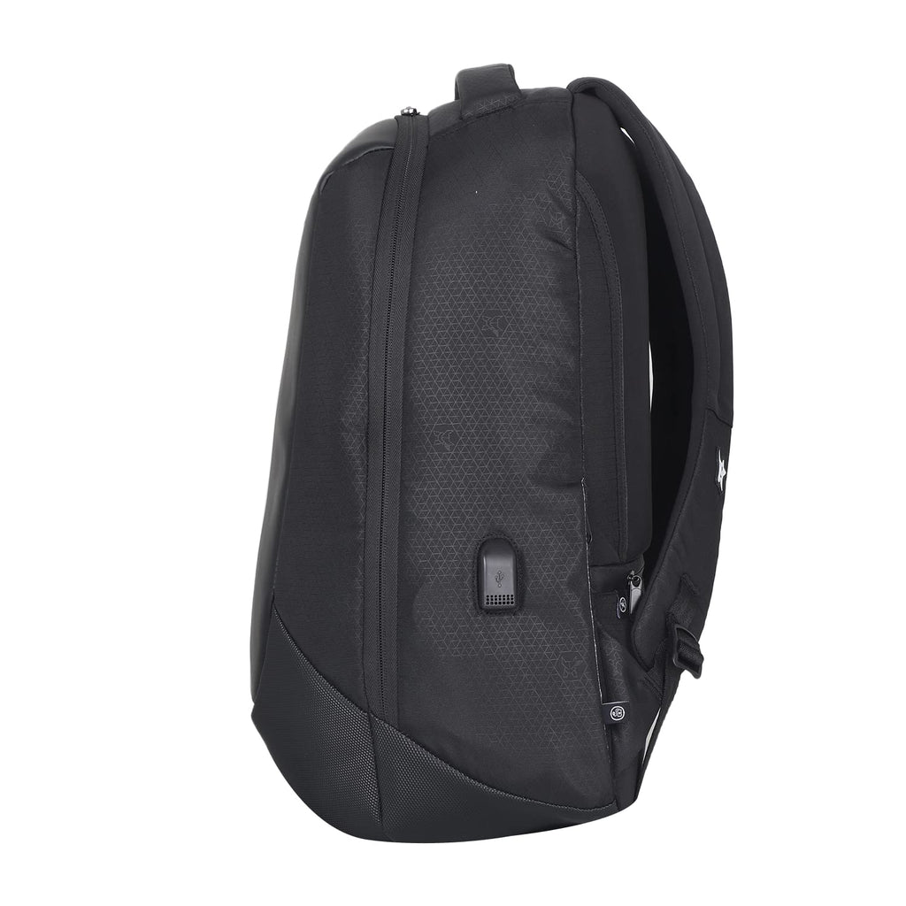 Arctic Fox Stone Alarm Zipper System | Anti-Theft Backpack with USB Charging Port | 15.5 Inch Laptop Bag