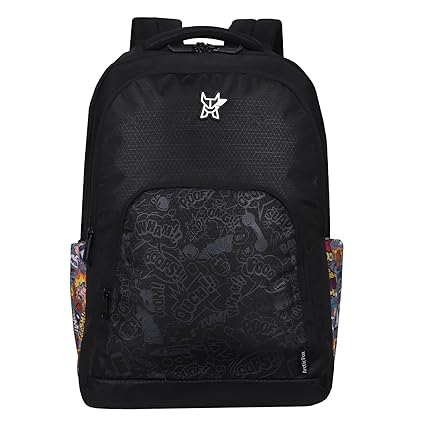 Arctic Fox Comic Castel Rock  School Backpack for Boys and Girls- 33 Liters