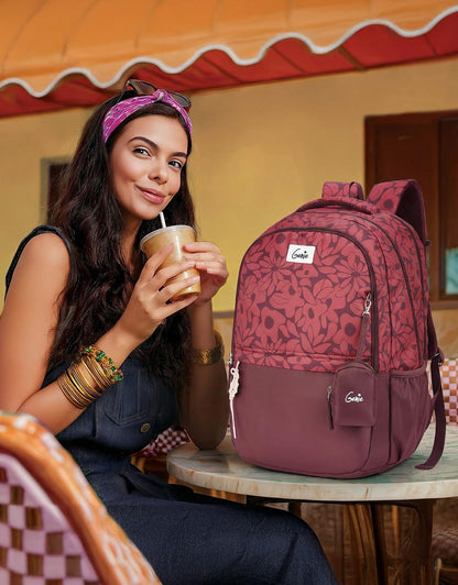 Genie Eleanor Backpack For Girls |19 Inch-40 Litres